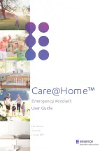 Preview for 1 page of Essence Care@Home Emergency Pendant ES700EP User Manual