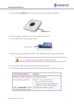 Предварительный просмотр 5 страницы Essence Care@Home ES700BD User Manual