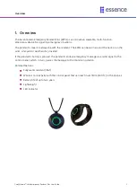 Предварительный просмотр 3 страницы Essence Care@Home Halo Emergency Pendant Plus User Manual