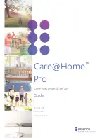 Essence Care@Home Pro System Installation Manual preview