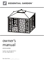 Предварительный просмотр 1 страницы Essential Garden ARROW 780-02673097-8 Owner'S Manual