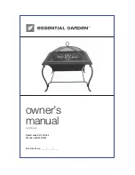 Essential Garden JFP-008 Owner'S Manual предпросмотр