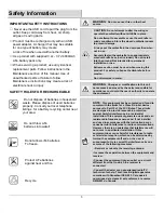 Preview for 3 page of Essential Garden NFAP-2213 Use And Care Manual