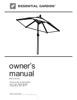 Essential Garden SS-J-251U Owner'S Manual preview