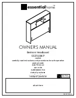 Preview for 1 page of Essential Home 5537026KP Owner'S Manual