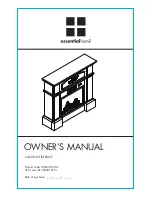 Preview for 1 page of Essential Home CARLSON FIREPLACE Owner'S Manual