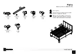 Предварительный просмотр 4 страницы Essential Home Faux Leather Upholstered Bed Instruction Booklet