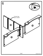 Предварительный просмотр 11 страницы Essential Home Grayson 6 Drawer Chest Owner'S Manual