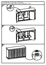 Предварительный просмотр 2 страницы Essentials For Living ADLER SIDEBOARD WITH WOOD TOP Assembly Instructions