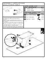 Essentials For Living ANVIL DINING TABLE Assembly Instructions предпросмотр