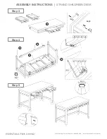 Предварительный просмотр 2 страницы Essentials For Living STRAND SHAGREEN DESK Assembly Instructions