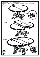 Preview for 2 page of Essentials For Living TORREY 60'' ROUND EXTENSION DINING TABLE 6128.NG Assembly Instructions