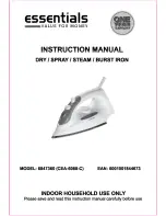 Essentials 6847360 Instruction Manual preview