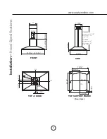 Предварительный просмотр 10 страницы Essentials Anzio Island ZAZ-E42BS Use, Care And Installation Manual