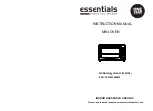 Essentials GH25-S1 Instruction Manual preview
