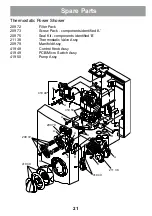 Предварительный просмотр 21 страницы Essentials Thermostatic Power Shower Instruction Manual