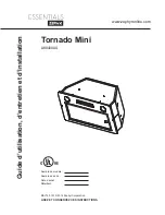 Предварительный просмотр 20 страницы Essentials Tornado Mini AK8400AS Use, Care And Installation Manual