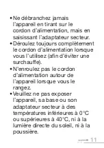 Preview for 11 page of essentiel b EREHG2 Instruction Manual