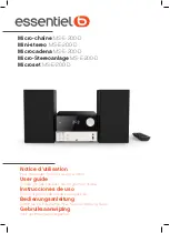 essentiel b MS-E-200-D User Manual предпросмотр