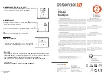 Предварительный просмотр 22 страницы Essentielb 8008186 Instruction Manual