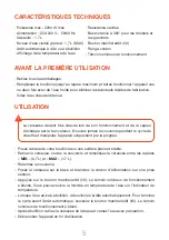 Preview for 5 page of Essentielb EBL 2N RED User Manual