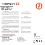 Предварительный просмотр 72 страницы Essentielb EDHE 1 ODALYS Instruction Manual