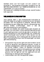 Preview for 29 page of Essentielb ESM1 XL User Manual