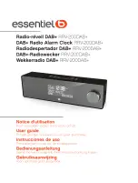 Preview for 1 page of Essentielb RRV-200DAB+ User Manual