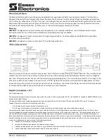 Предварительный просмотр 2 страницы Essex Electronics Hand-E-Wave HEWMO-2 Installation Instructions Manual