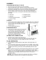 Предварительный просмотр 3 страницы Essick 4DTS 300 LT OAK Owner'S Care & Use Manual