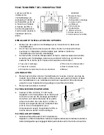 Предварительный просмотр 15 страницы Essick 4DTS 300 LT OAK Owner'S Care & Use Manual