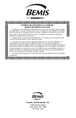 Preview for 39 page of Essick Bemis Credenza 696 400 Use And Care Manual