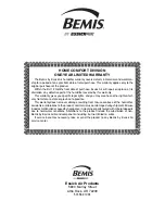 Предварительный просмотр 9 страницы Essick Bemis H10 400 Care And Use Manual