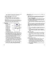 Preview for 10 page of Essick D46 720 Care And Use Manual