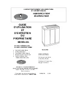 Preview for 14 page of Essick H12 Series Care And Use Manual