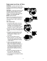 Preview for 8 page of Essick MoistAIR MA0800 Owner'S Care & Use Manual