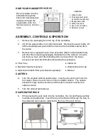 Предварительный просмотр 3 страницы Essick OAK BURL Owner'S Care & Use Manual