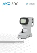 Предварительный просмотр 1 страницы Essilor Instruments AKR 300 User Manual