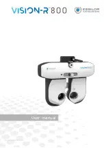 Предварительный просмотр 1 страницы Essilor Instruments Vision-R 800 User Manual