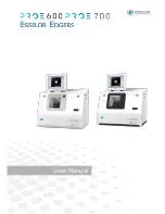 Essilor Pro-E 600 edger User Manual предпросмотр