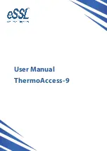 Preview for 1 page of eSSL ThermoAccess-9 User Manual