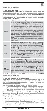 Предварительный просмотр 32 страницы EST BENNING CM 12 Operating Manual