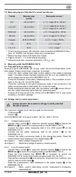 Предварительный просмотр 36 страницы EST BENNING CM 12 Operating Manual