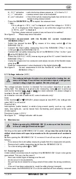 Предварительный просмотр 39 страницы EST BENNING CM 12 Operating Manual