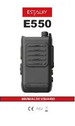 Estalky E550 User Manual preview