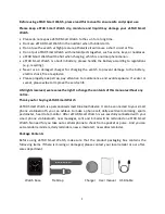 Preview for 2 page of Estar Smart Watch Manual