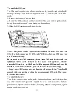 Предварительный просмотр 6 страницы Estar X40 User Manual