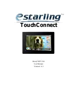 Estarling TouchConnect WPF-588 User Manual предпросмотр