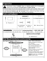 Предварительный просмотр 4 страницы Estate Design EFW-30A Owner'S Manual
