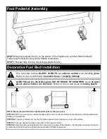 Предварительный просмотр 7 страницы Estate Design EFW-30A Owner'S Manual